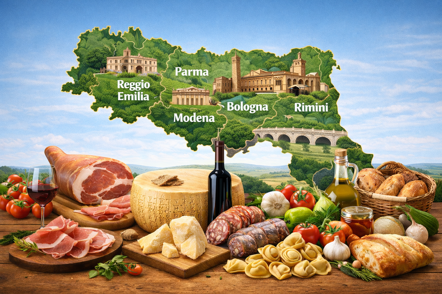 Export agroalimentare dell'Emilia Romagna